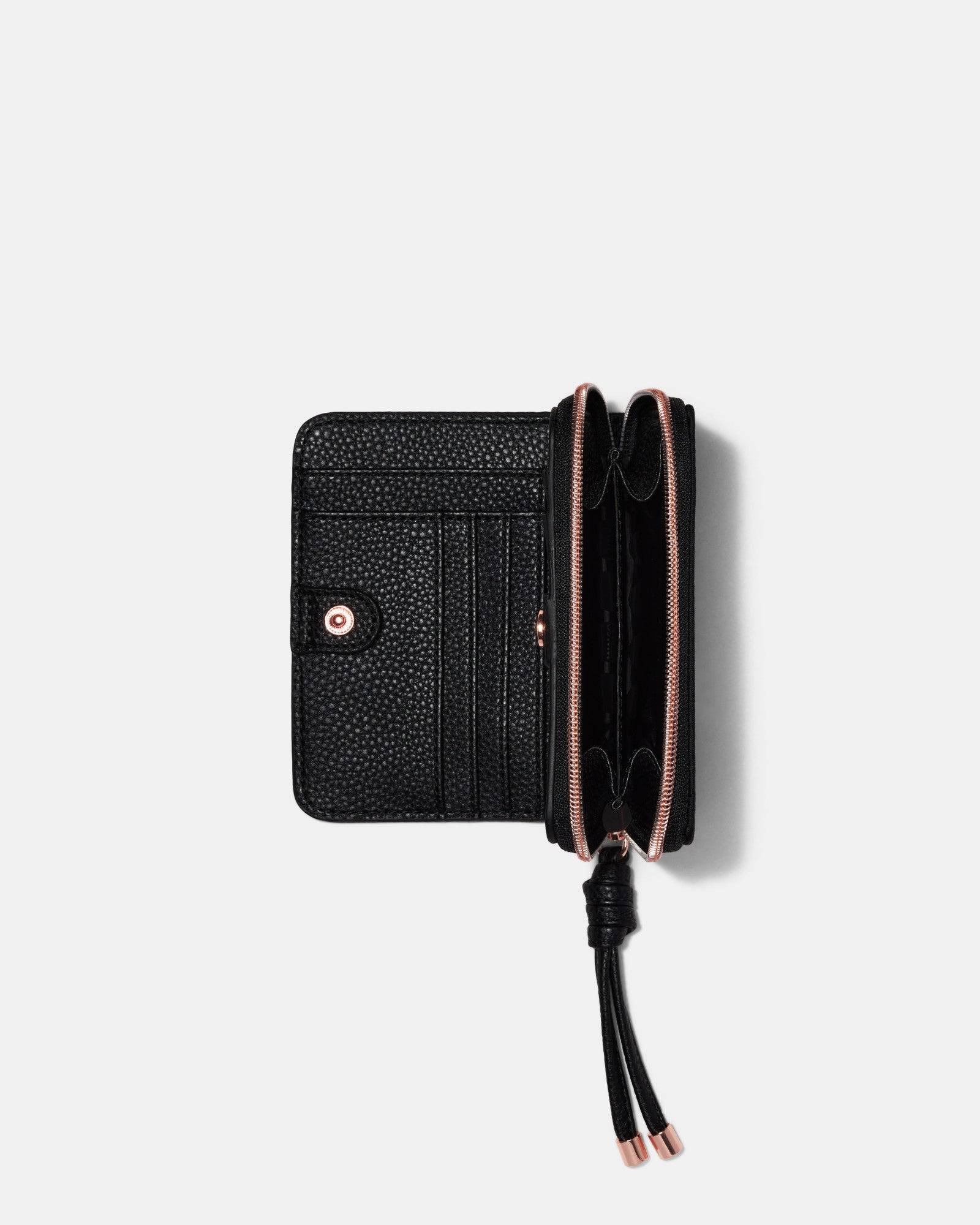 Nextalgia Medium Wallet Gift Set - Black Rose Gold