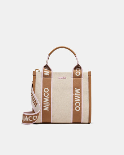 Stevie Mini Tote Bag - Natural Caramel