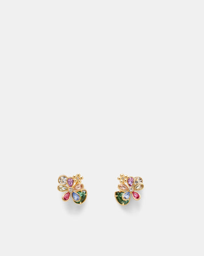 Fleurette Stud Earrings - Multicolour