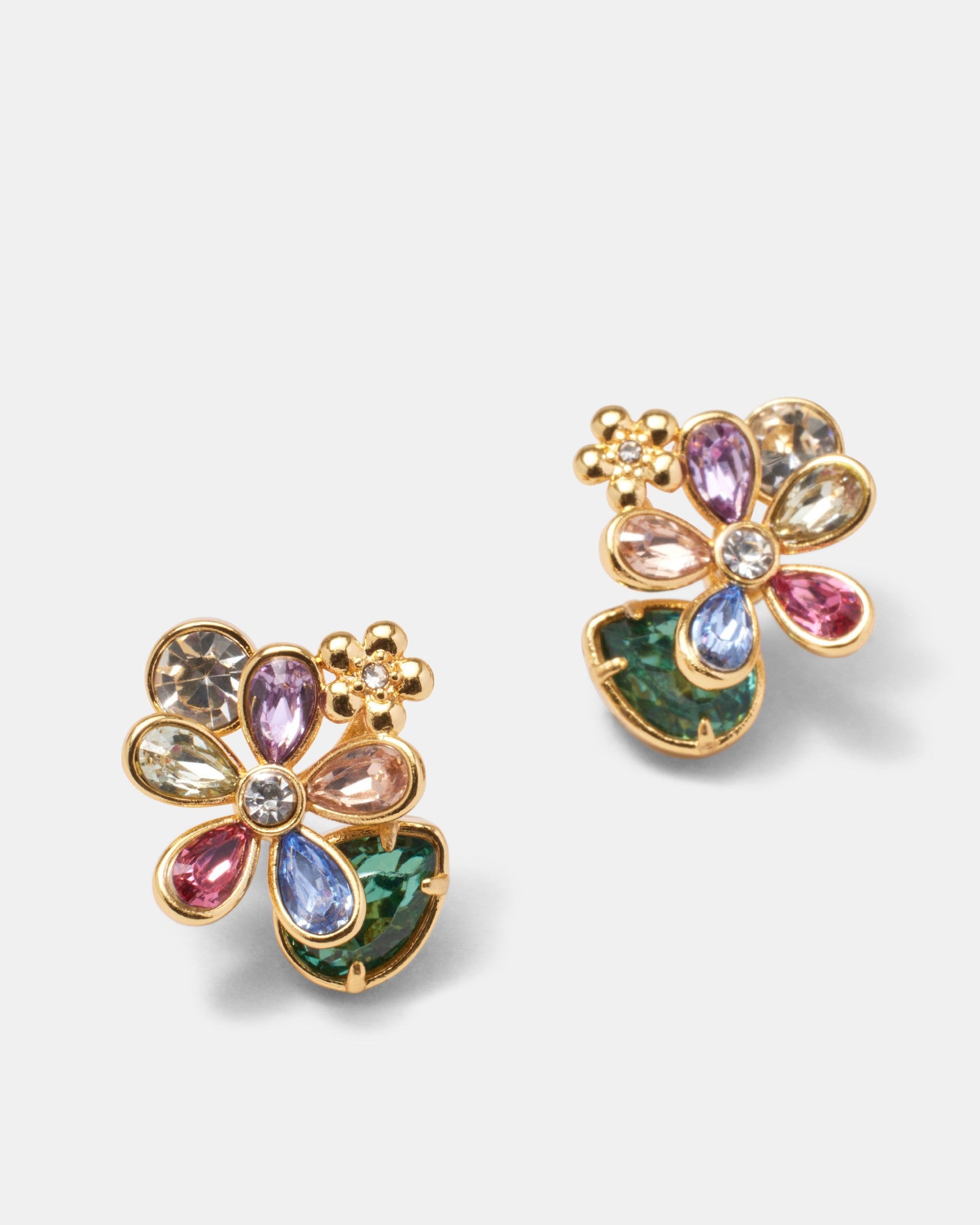 Fleurette Stud Earrings - Multicolour