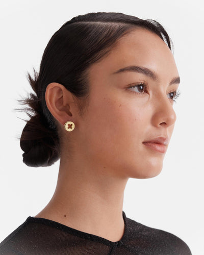 Revive Stud Earrings - Gold