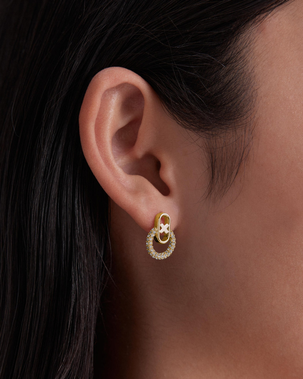 Everly Stud Earrings - Gold