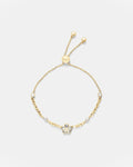 Fleur Toggle Bracelet - Gold