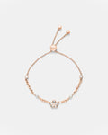 Fleur Toggle Bracelet - Rose Gold