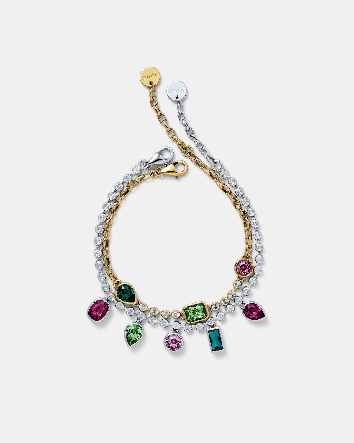 Cristalla Duo Bracelet - Multicolour