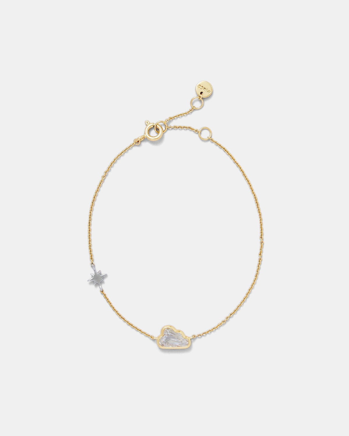 Cloud Bracelet - Gold