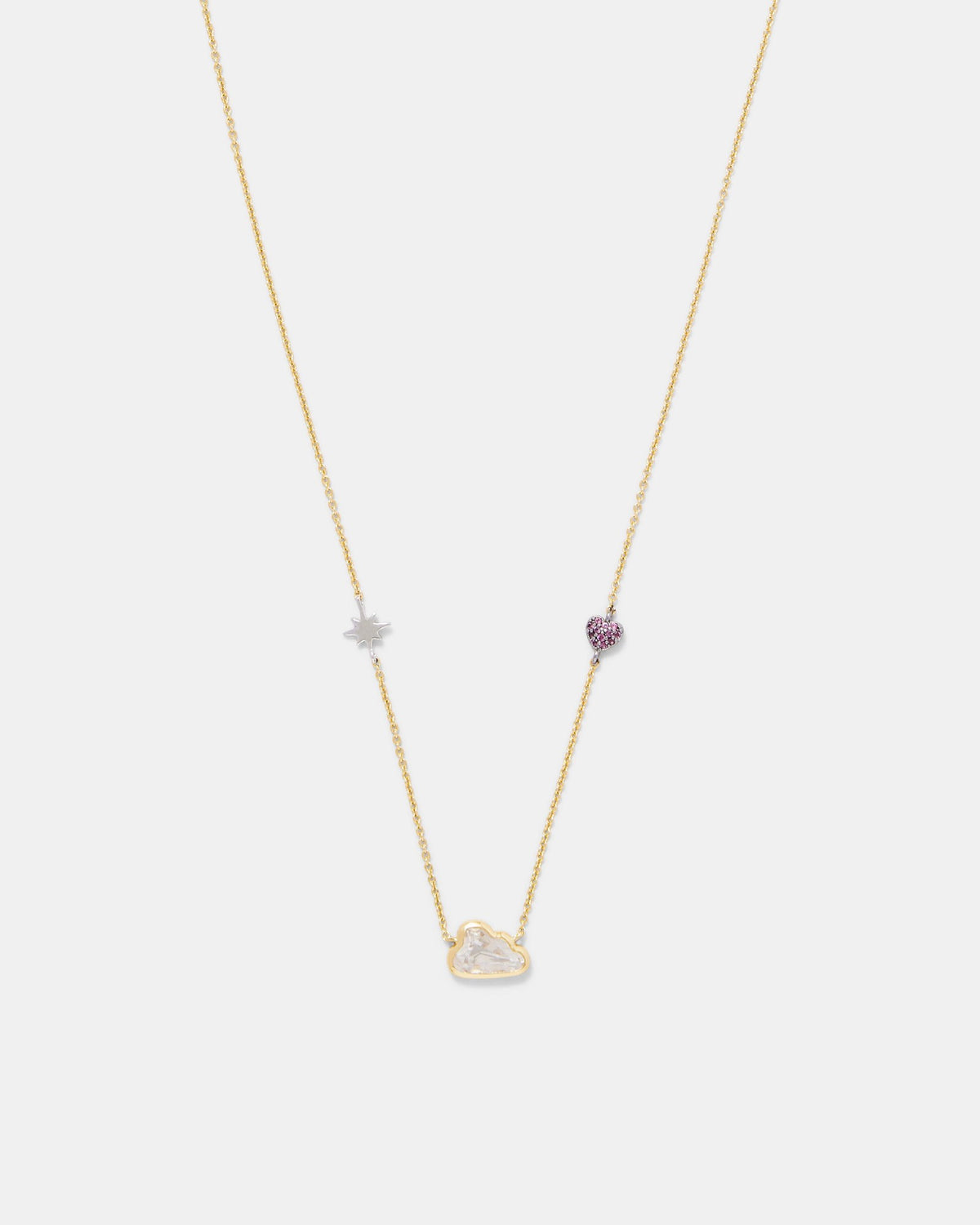 Cloud Necklace - Gold