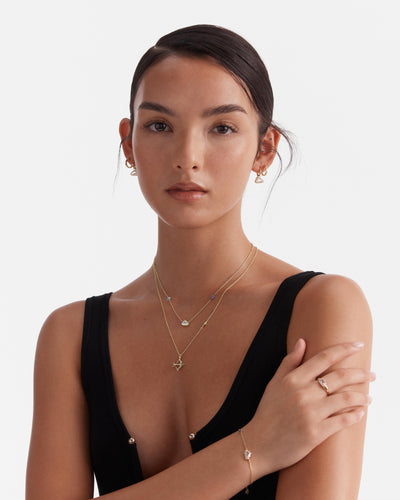 Cloud Necklace - Gold