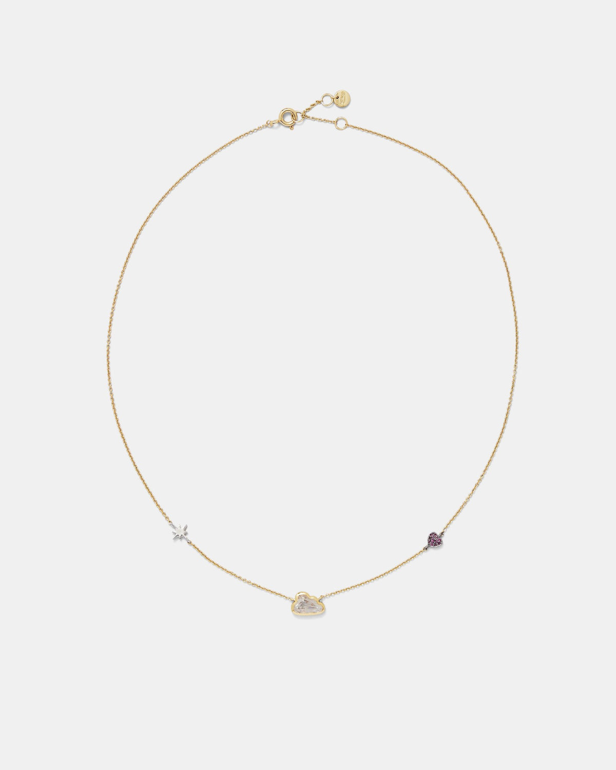 Cloud Necklace - Gold