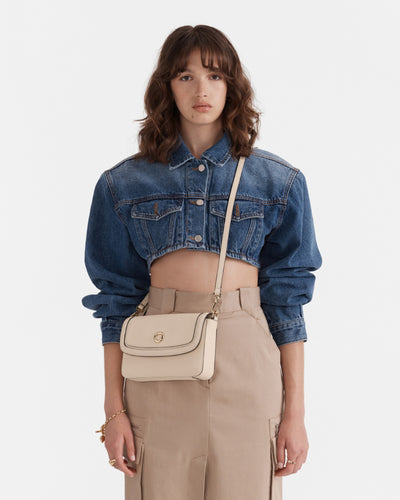 Orbit Crossbody Bag - Pearl