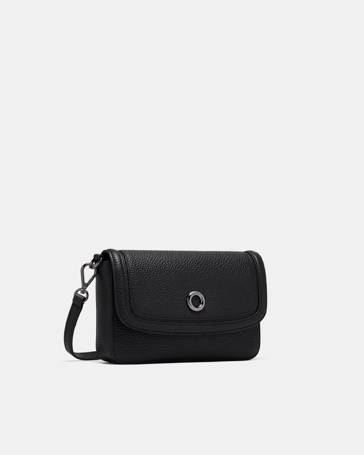 Orbit Crossbody Bag - Black Gunmetal