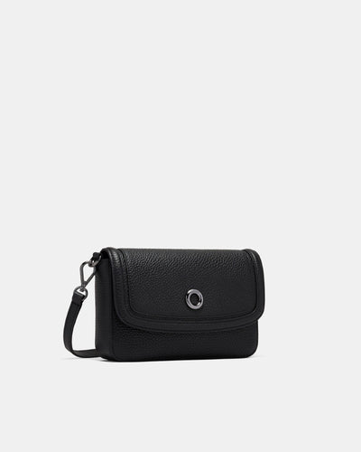 Orbit Crossbody Bag - Black Gunmetal