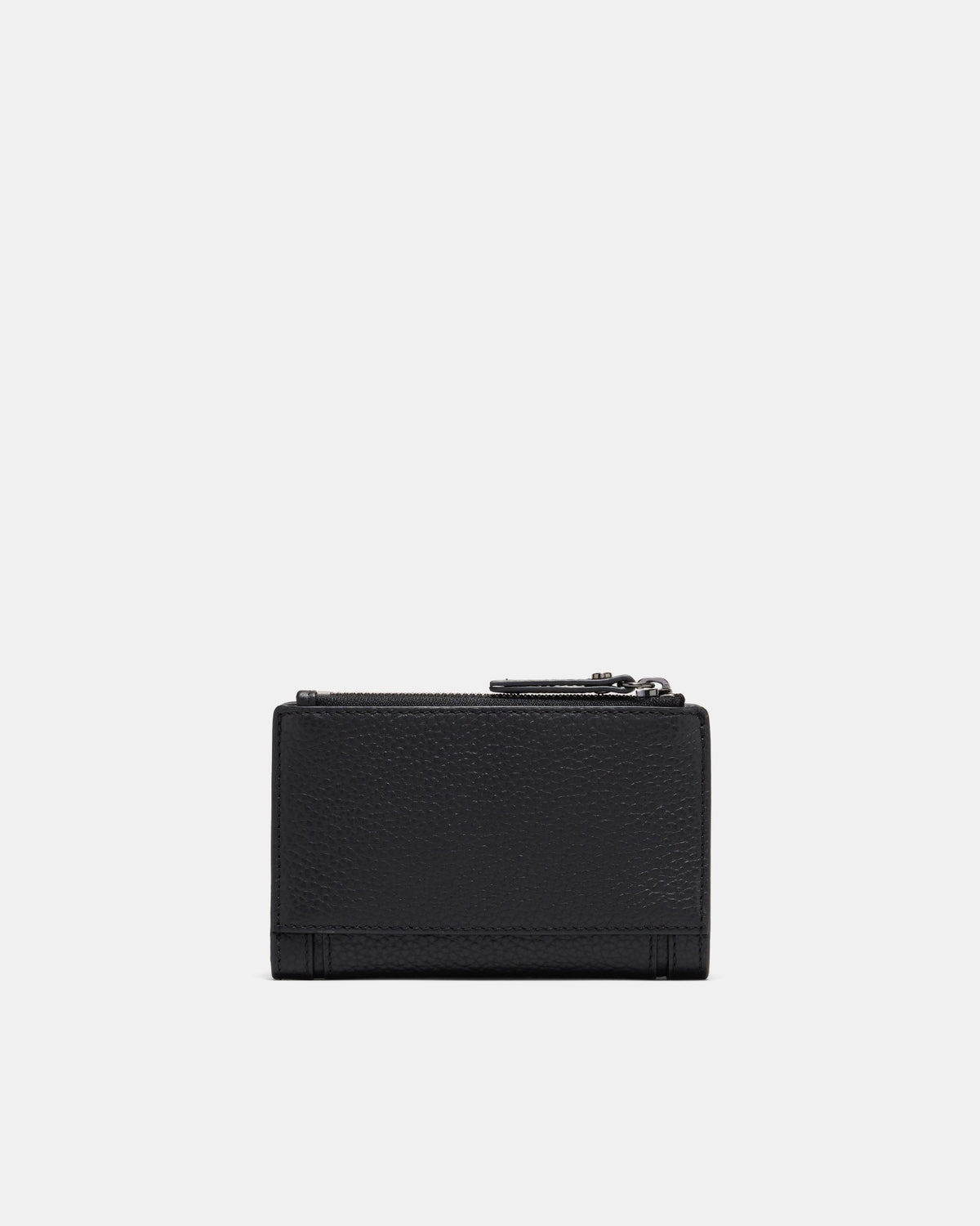 Orbit Medium Fold Wallet - Black Gunmetal