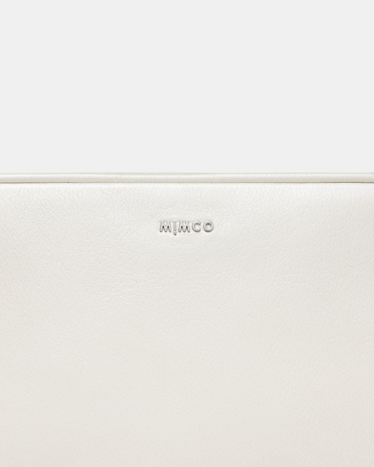 Classico Pouch - Pearlised White