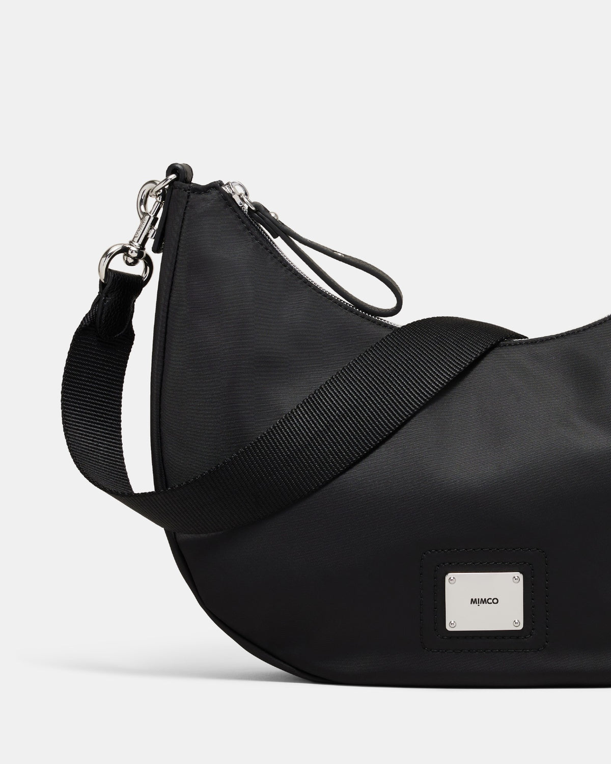 Elements Crossbody Bag - Black Silver