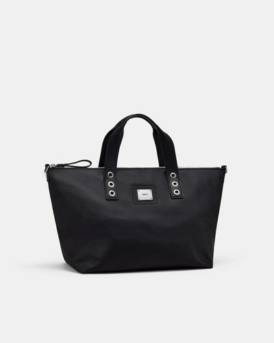 Elements Tote Bag - Black Silver