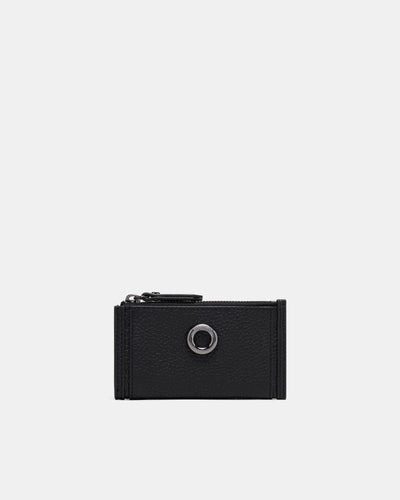 Orbit Petite Wallet - Black Gunmetal