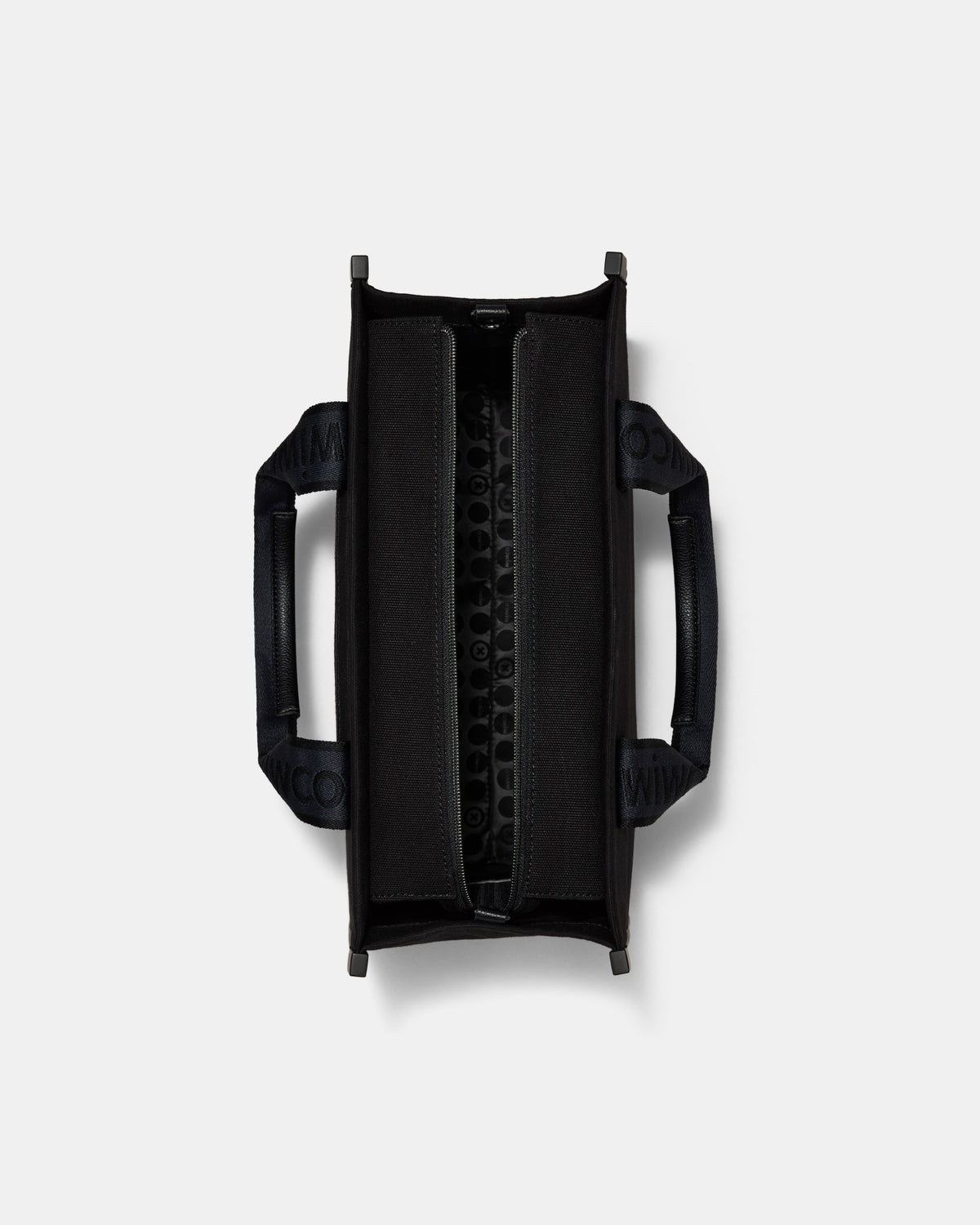 Patch Tote Bag - Black Gunmetal