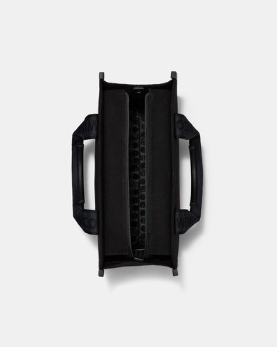 Patch Tote Bag - Black Gunmetal