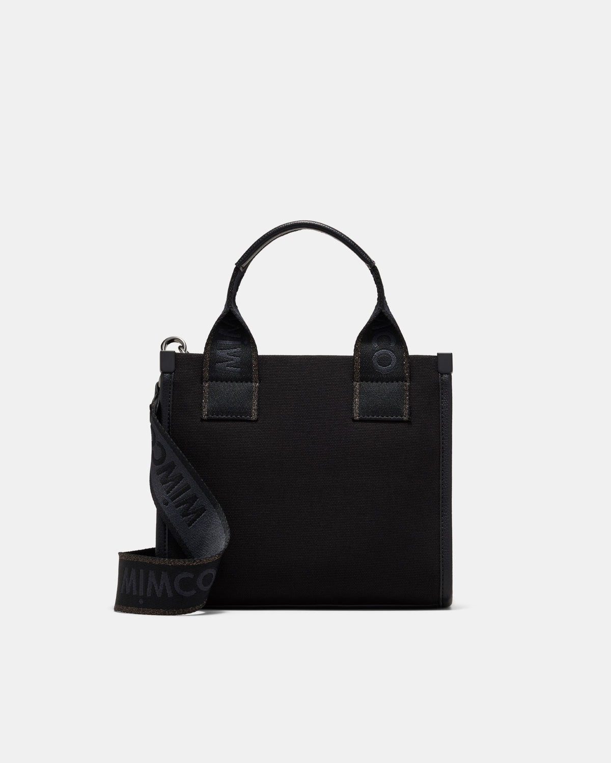 Patch Mini Tote Bag - Black Gunmetal