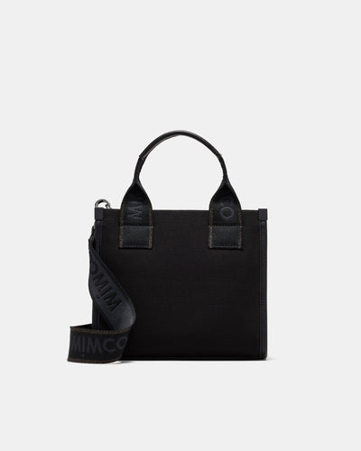 Patch Mini Tote Bag - Black Gunmetal