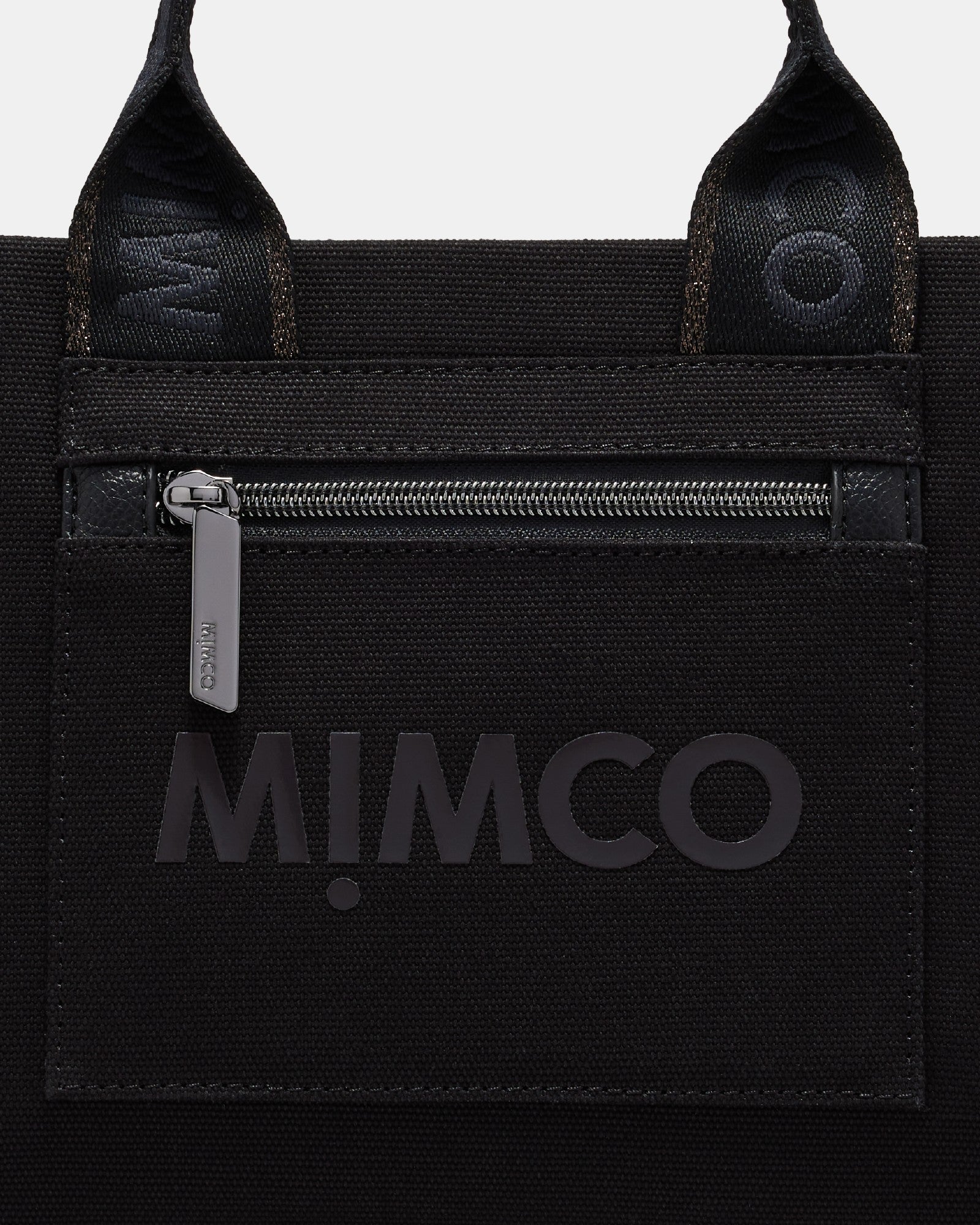 Patch Mini Tote Bag - Black Gunmetal