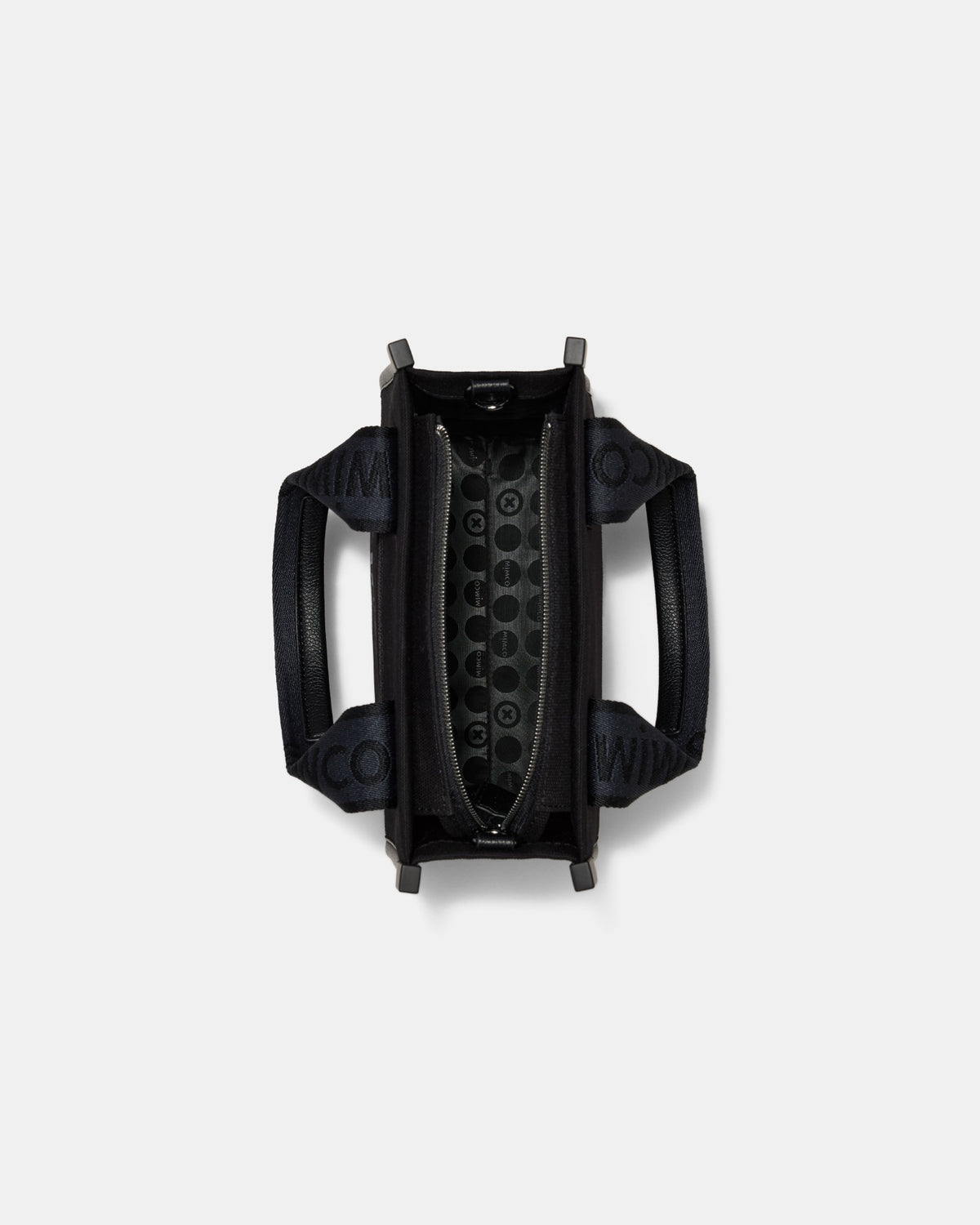 Patch Mini Tote Bag - Black Gunmetal