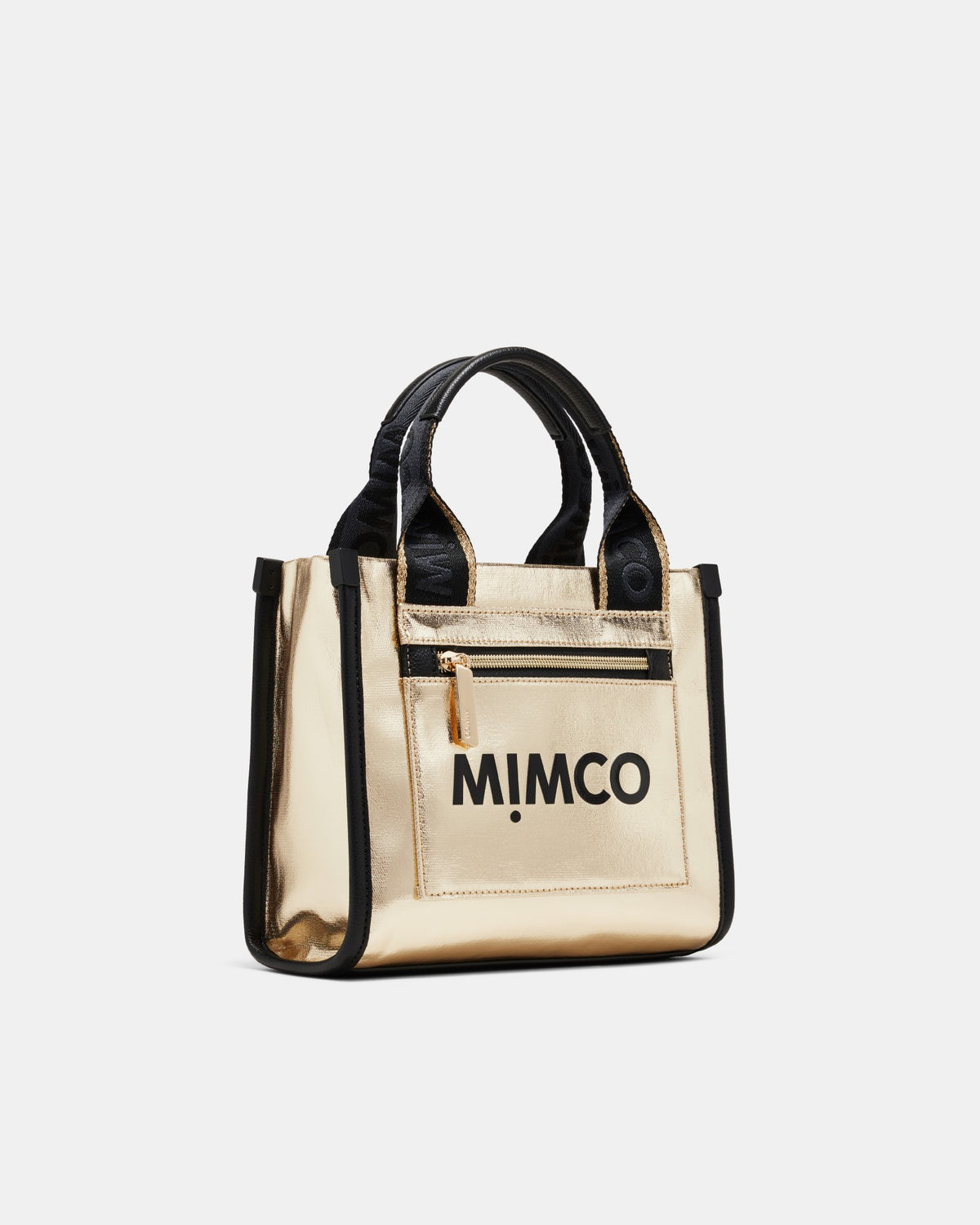 Patch Mini Tote Bag - Light Gold