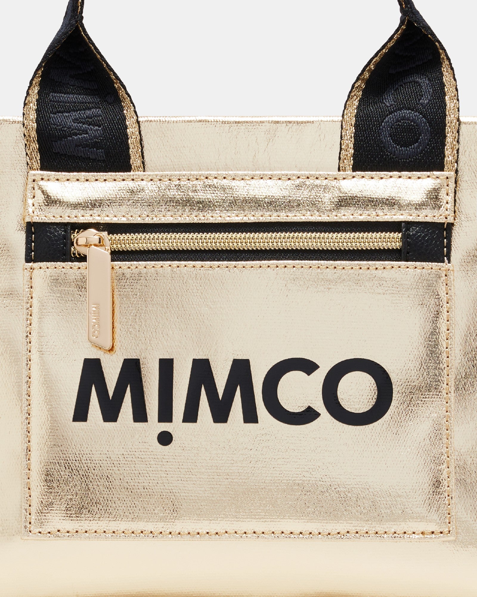 Patch Mini Tote Bag - Light Gold