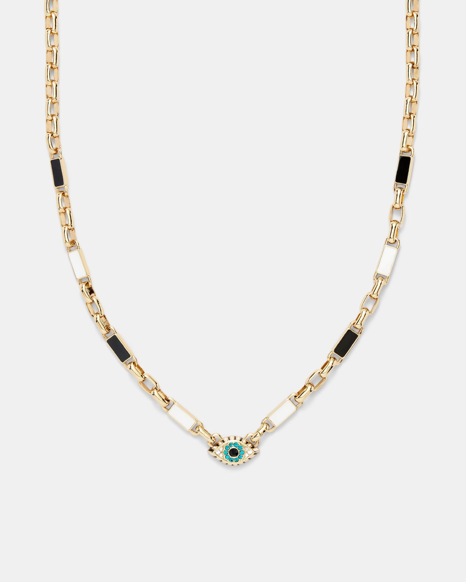 Nostalgia Necklace - Black White