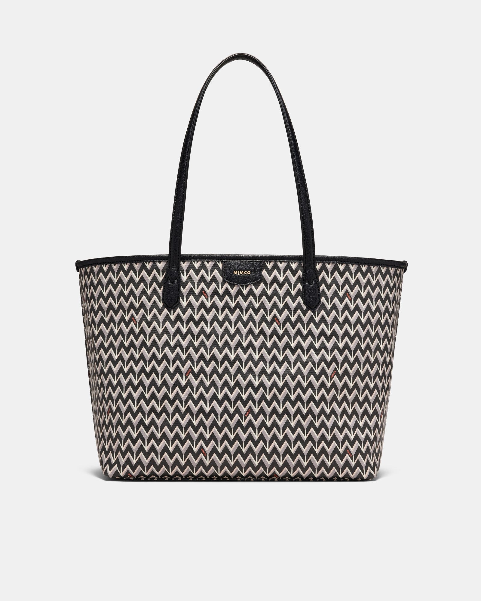 Geo Tote Bag - Black Light Gold