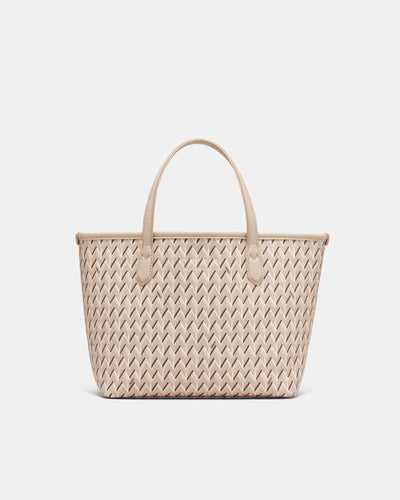 Geo Mini Tote Bag - Waffle