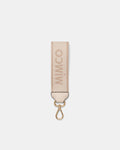 Stripe Webbing Wrist Strap - Pearl