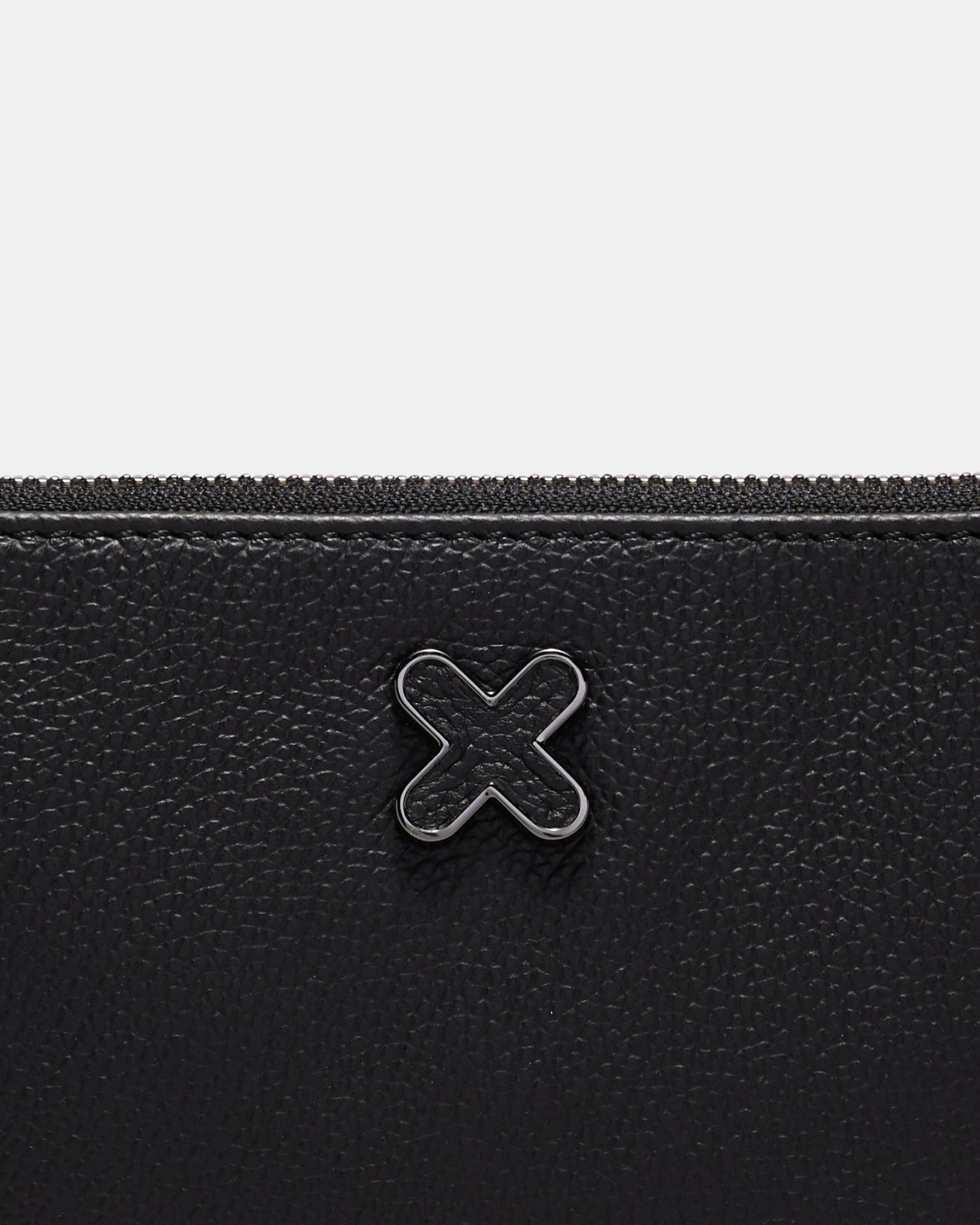 Hendrix Small Pouch - Black Gunmetal