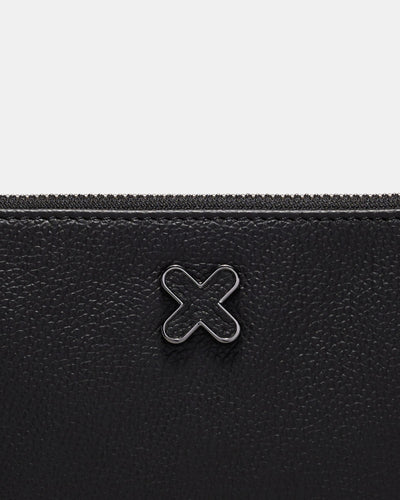 Hendrix Small Pouch - Black Gunmetal