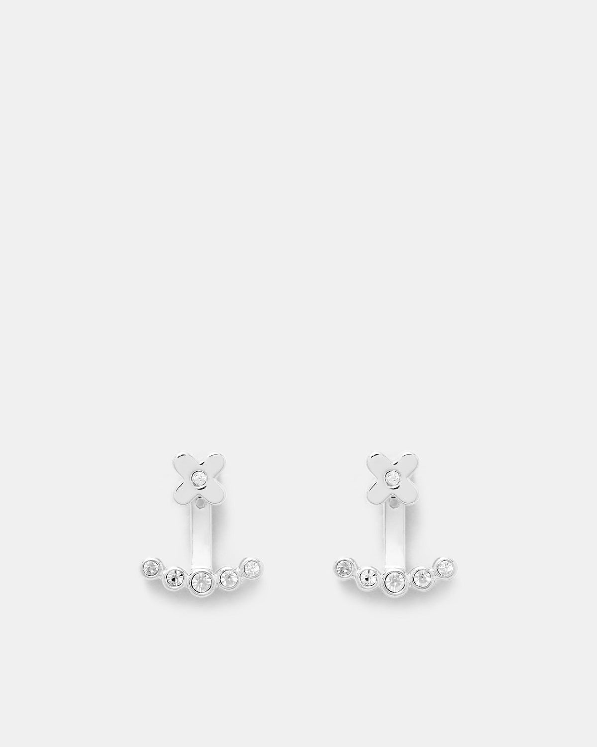 Supermicra Earring Jackets - Silver