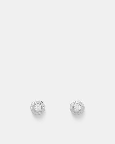 Enliven Stud Earrings - Silver