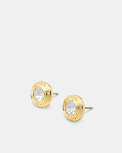 Enliven Stud Earrings - Gold