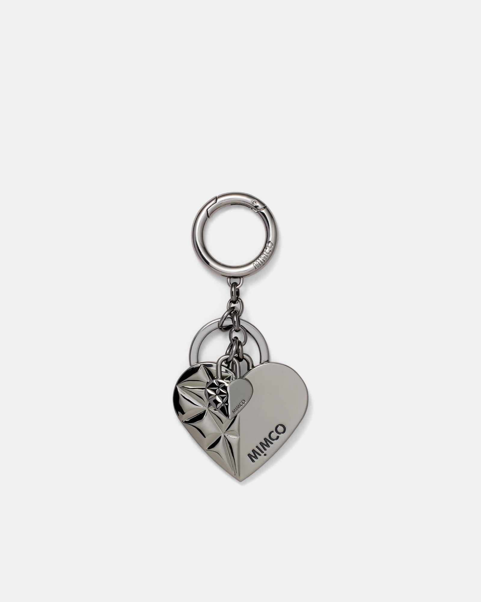 Amore Keyring - Gunmetal