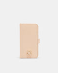 Hendrix Flip Case For iPhone 15 Pro - Almond