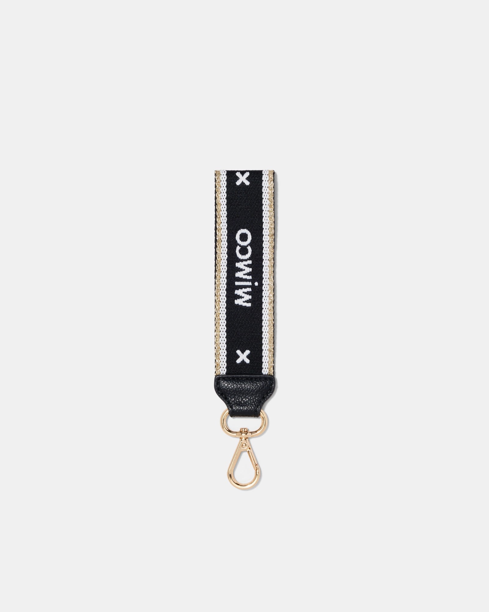 Mim 96 Wrist Strap - Black Light Gold