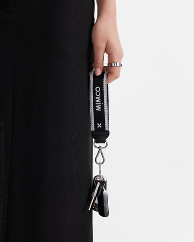 Mim 96 Wrist Strap - Black Silver
