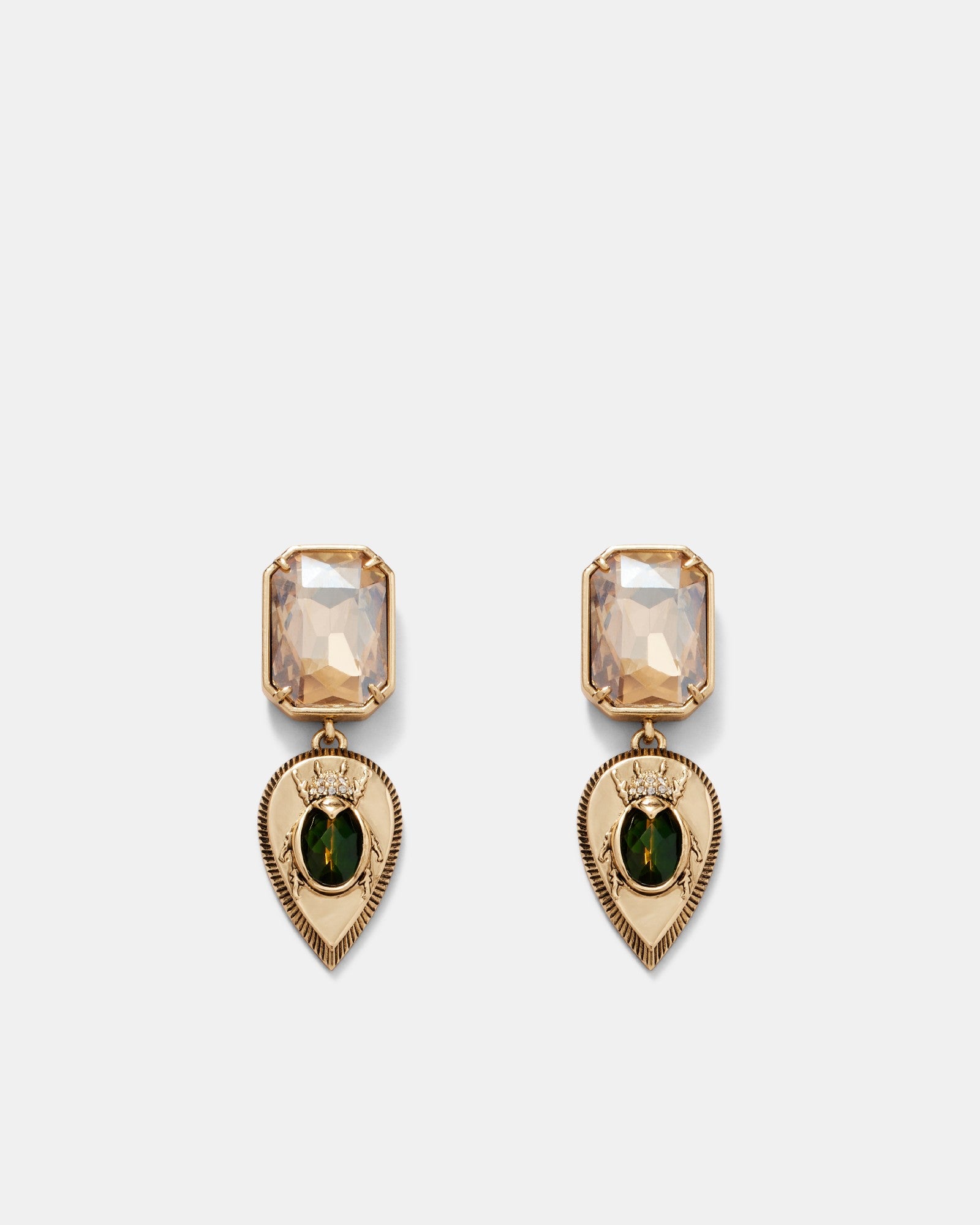 Adventure Drop Earrings - Gold