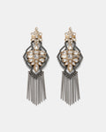 Exploration Earrings - Gold Silver