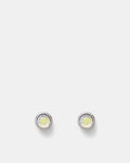 Orbit Stud Earrings - Crystal