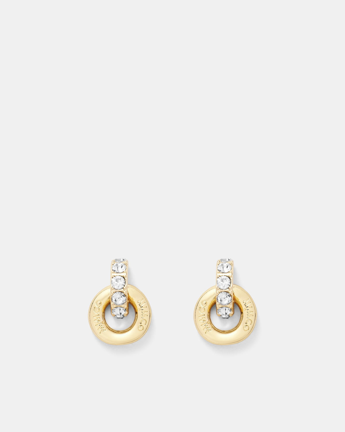Circulate Stud Earrings - Gold