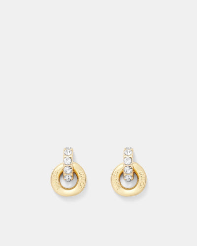 Circulate Stud Earrings - Gold