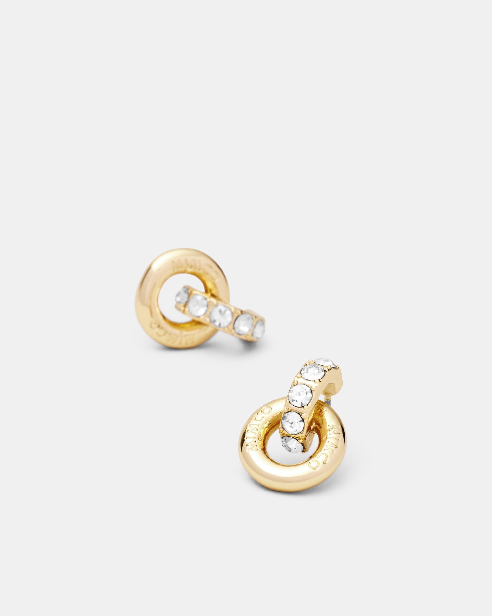 Circulate Stud Earrings - Gold