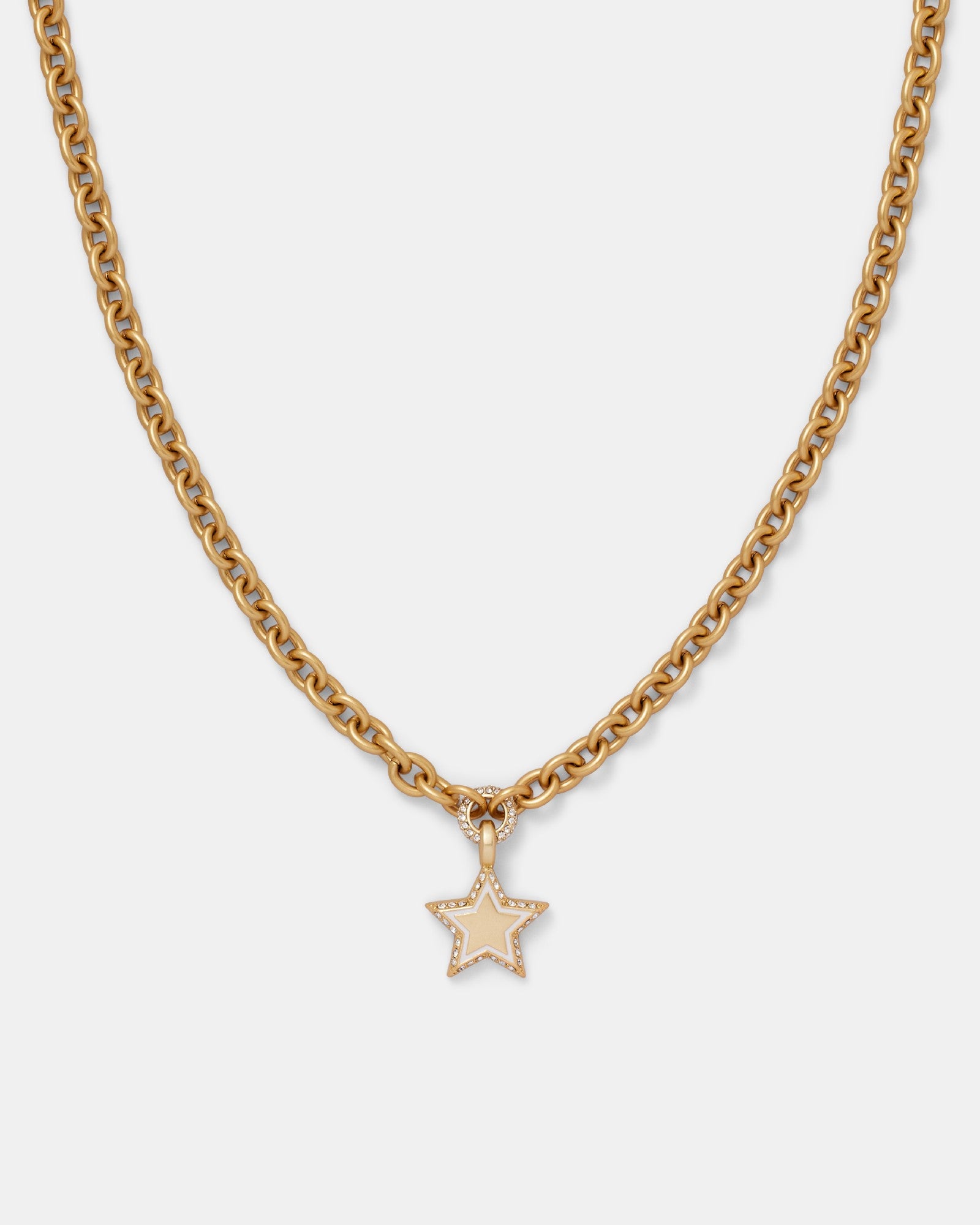 Cosmos Necklace - Soft Gold
