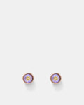 Orbit Stud Earrings - Pink